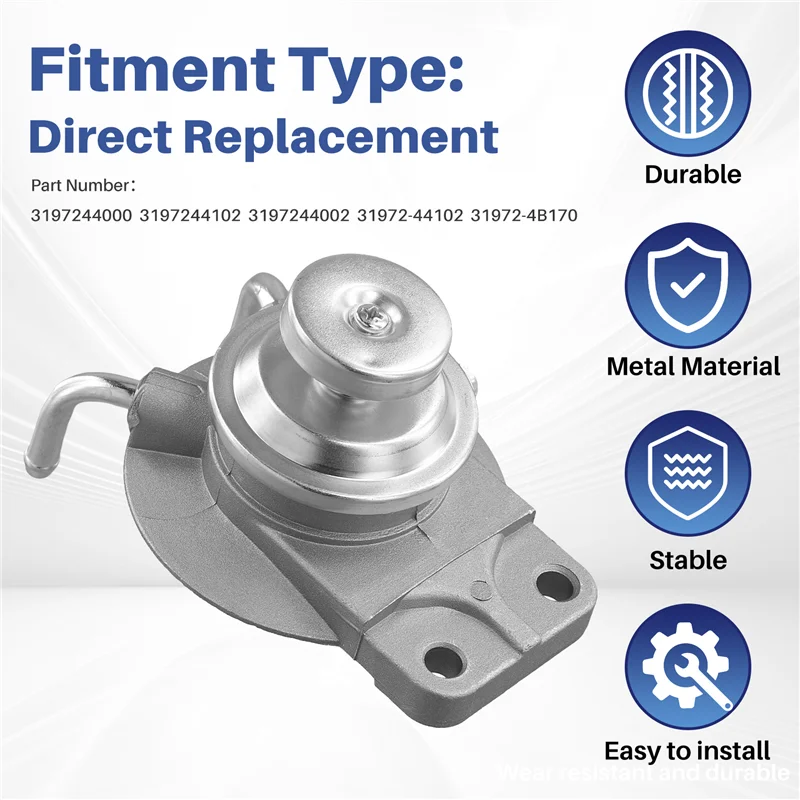 

Reliable Premium Fuel Filter Body Assembly 3197244000 For Hyundai Galloper, Terracan, H1, H100 Series - Bracket 31972H1000 31972