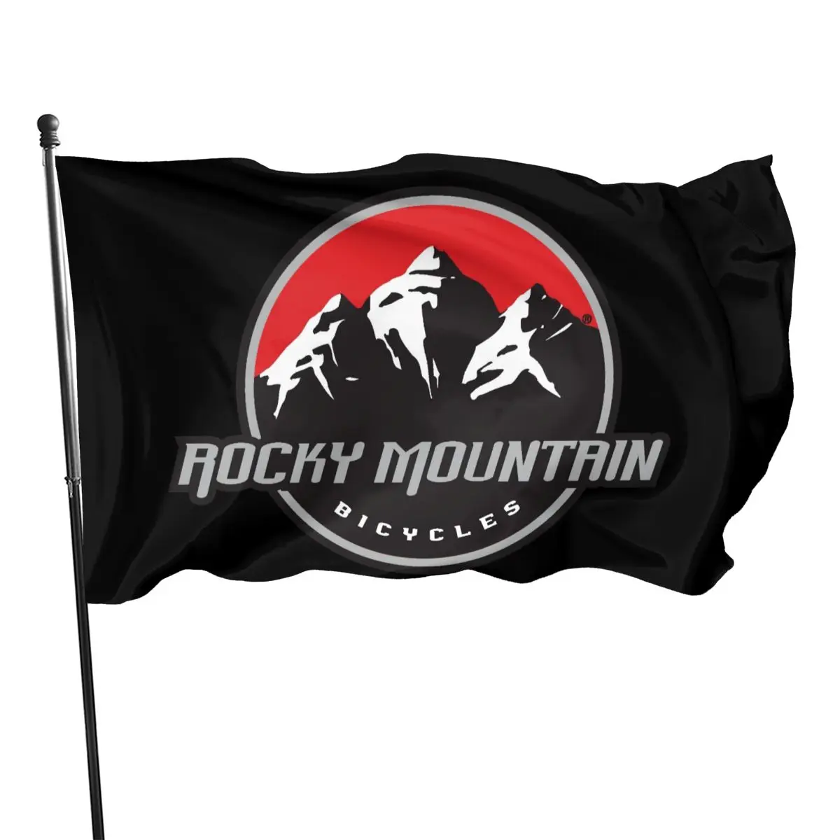 جديد روكي الجبل الكندي دراجة شعار رجل أسود حجم S 3Xl غنيمة نقية الحاضر المرأة المزيد من الألوان العلم