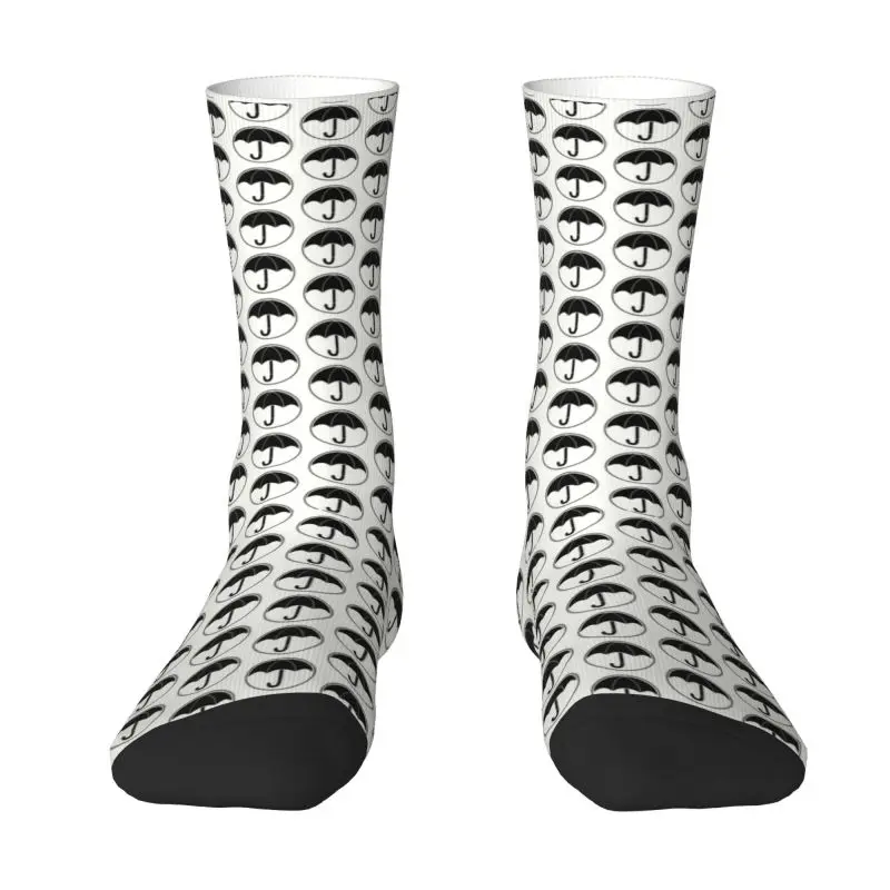 

Fun Print The Umbrella Academy Socks for Men Women Stretchy Summer Autumn Winter TV Show Crew Socks