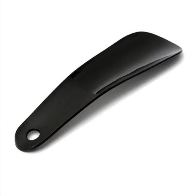 1PCS 4PCS 16cm Schuh Hörner Professionelle Schwarz Kunststoff Schuh Horn Löffel Form Schuhlöffel Schuh Heber flexible Robuste Slip