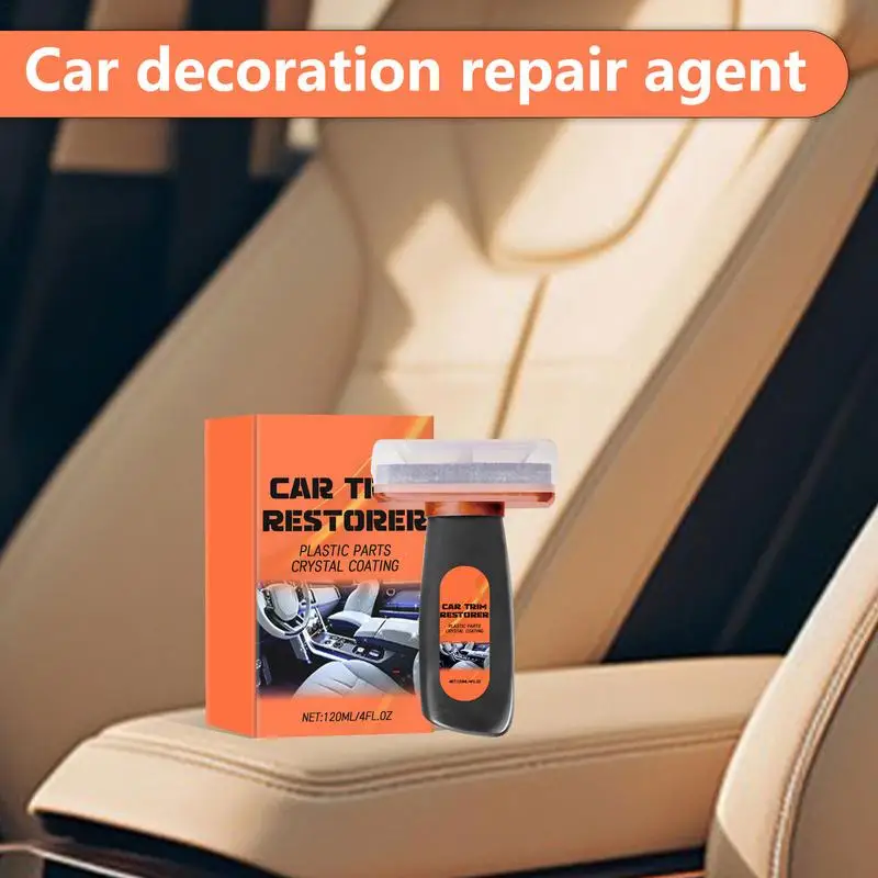 Car Dashboard Cleaner Interior Cleaner & Protectant With Roller Sponge Effective Multipurpose Safe Car Cleaning Supplies Restore