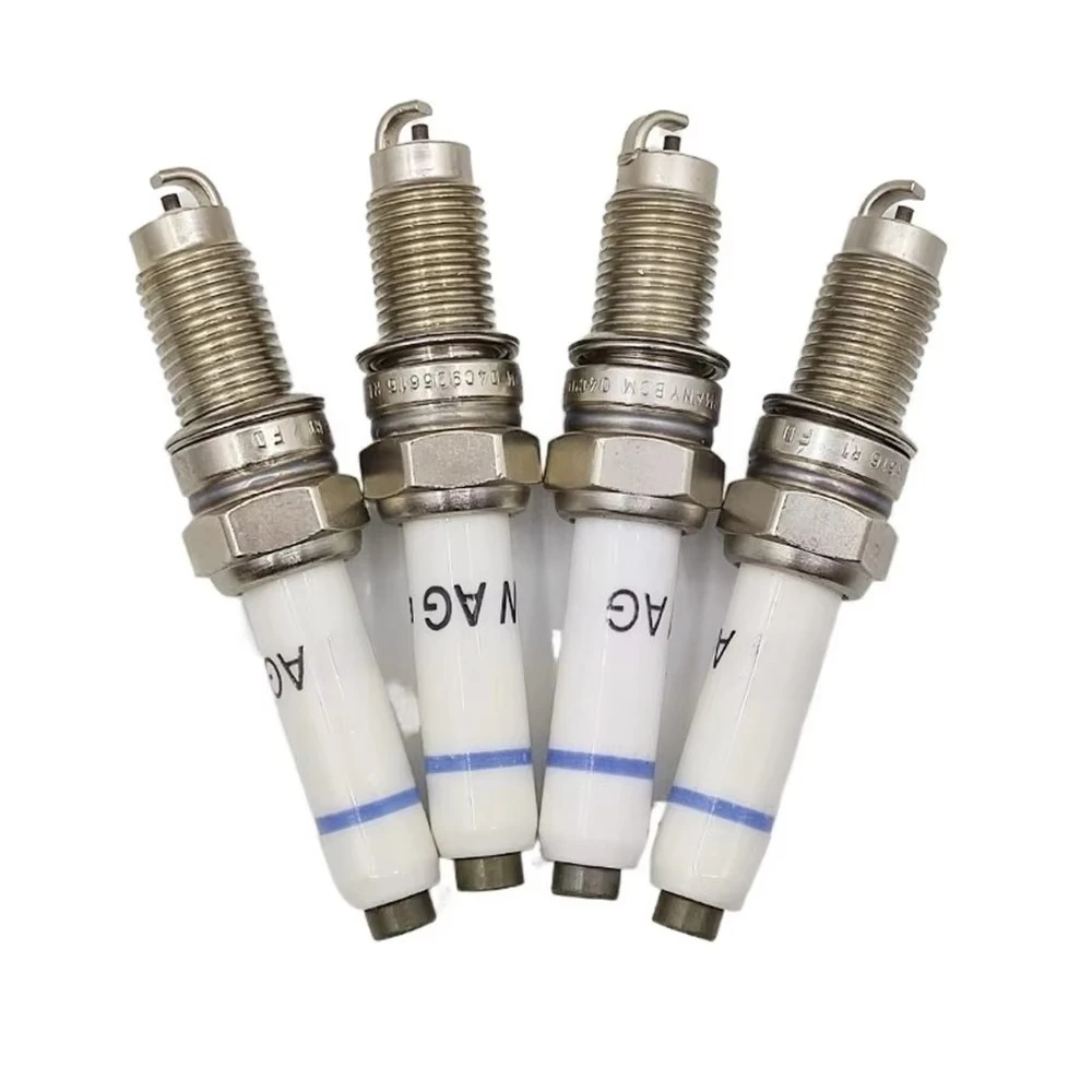 New 4pcs 04C905616 0241140516 Spark Plug For VW Volkswagen Golf Bora Skoda Jette Sagitar Octavia Citigo Rarid Yeti 04C 905 606
