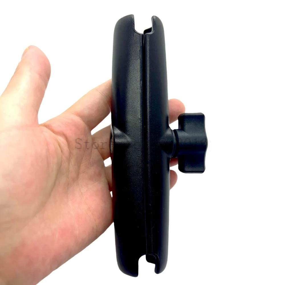 Kit 3 em 1 de 15cm, super braçadeira, soquete duplo, braço, monitor de 1 polegada, suporte de montagem esférica, base de montagem para câmera gopro