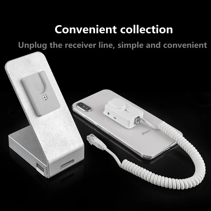 HOT SALE   Phone Anti-Theft Device  Counter Base Bracket Lock  Alarm Sensing Line Artifact