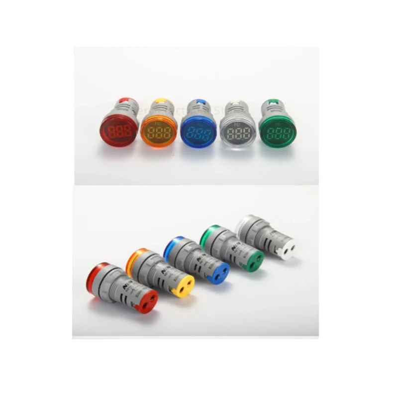 

1Pcs AD101-22HZ 0-99HZ LED Digital Display Electricity Hertz meter Frequency Meter Indicator Signal Light Combo Tester AD16-22HZ