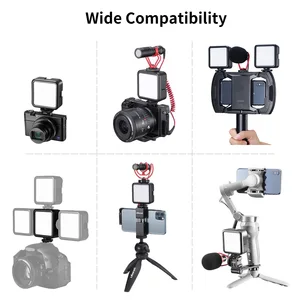 Ulanzi VL49 6W Mini Vlog LED Light Light White 2000mAh 5500K Iluminación de zoom iluminación fotográfica de video Lámparas de relleno de selfie 7 mejores ventas yingtai teléfono - №5