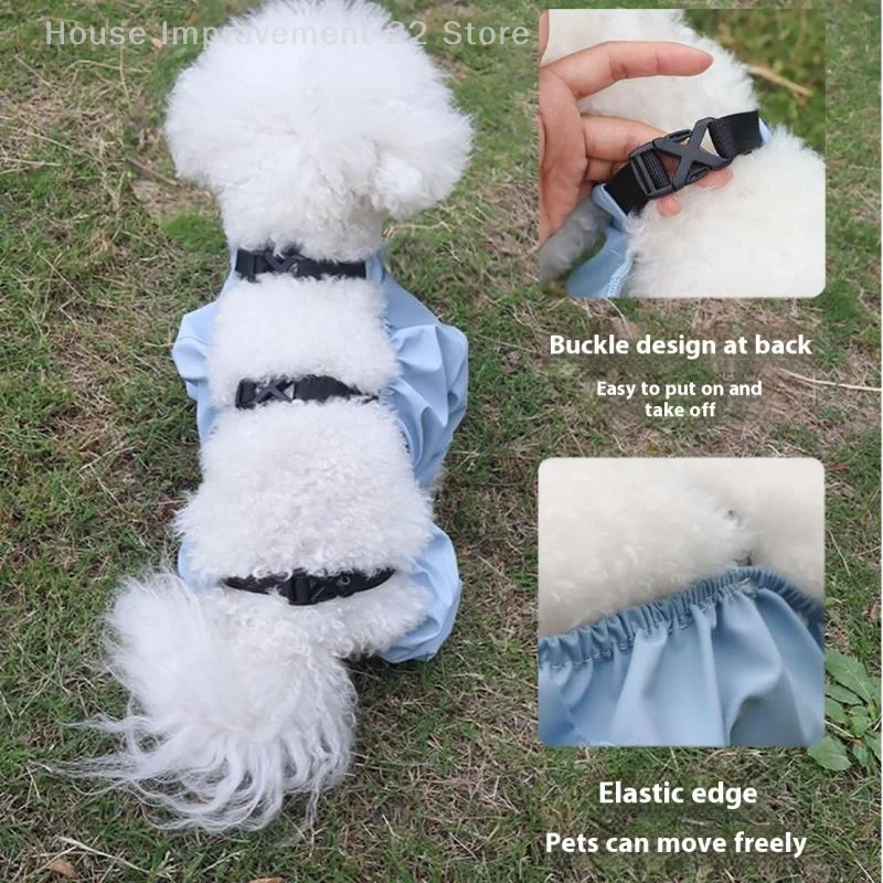 New Dog Boots Leggings Waterproof Pants Anti-Slip Dog Shoes Pet Dirty-Proof Protector For Outdoor Walking Running Hiking Booties
