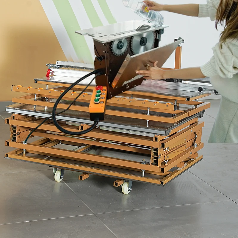 WJ160 Hot Selling Saw Kits Sliding Table Panel Saw Table Furniture Cutting Machine Wood Woodworking Worktable Saw Machines view 5
