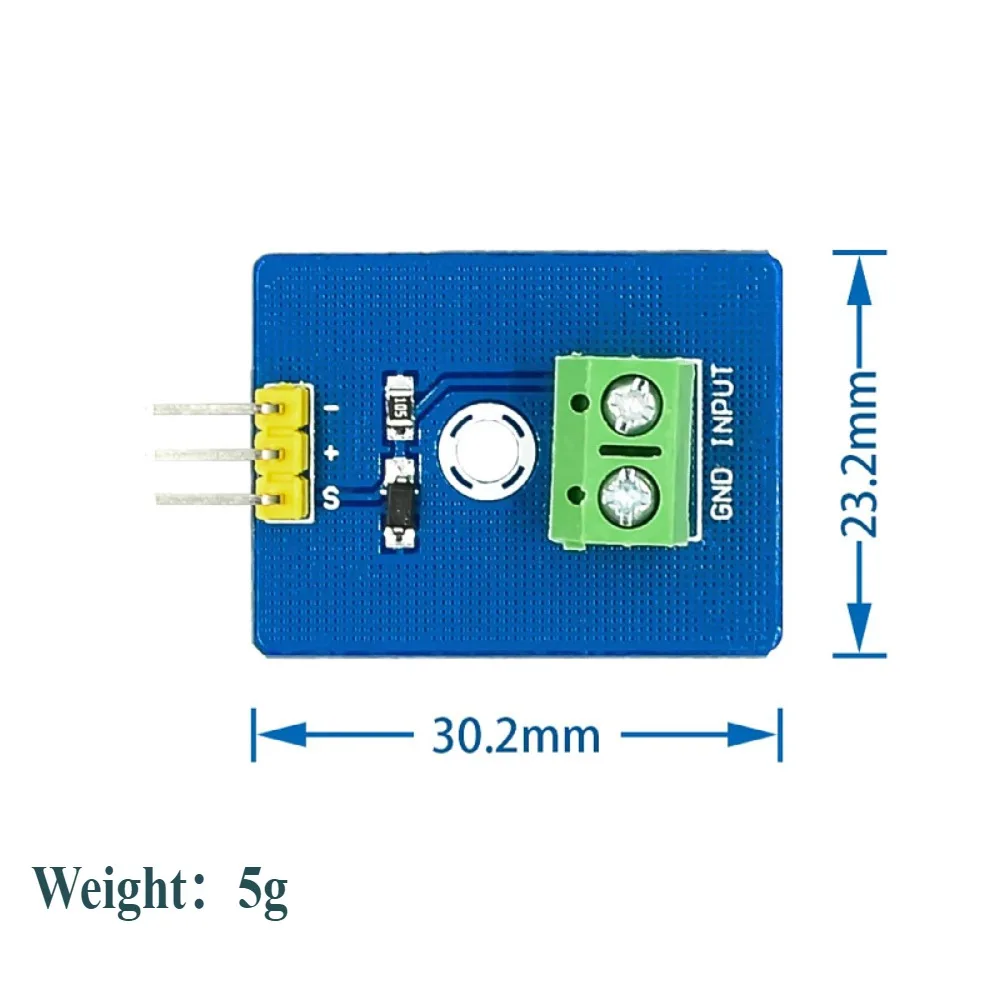 Modulo sensore di vibrazione Mattone elettronico con uscita analogica piezoelettrica per Arduino STEM