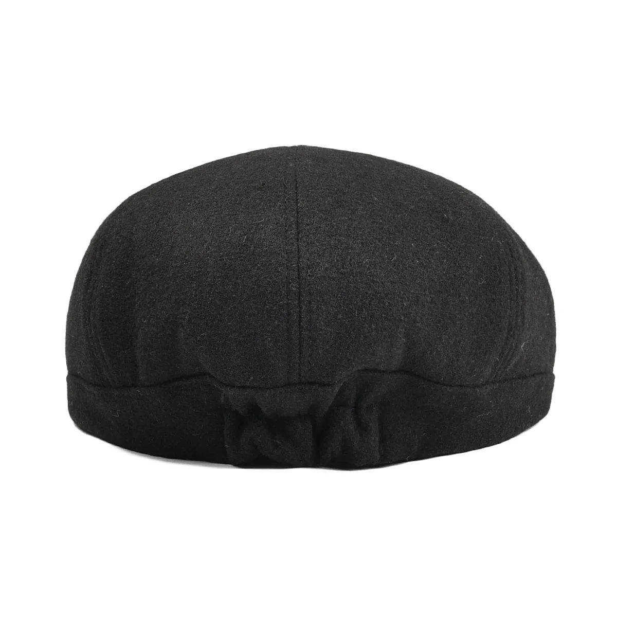 VOBOOM Woolen Tweed Newsboy Cap for Men Cabbie Driver Headpiece Country Baker Boy Flat Cap Beret Truck Driver Hats