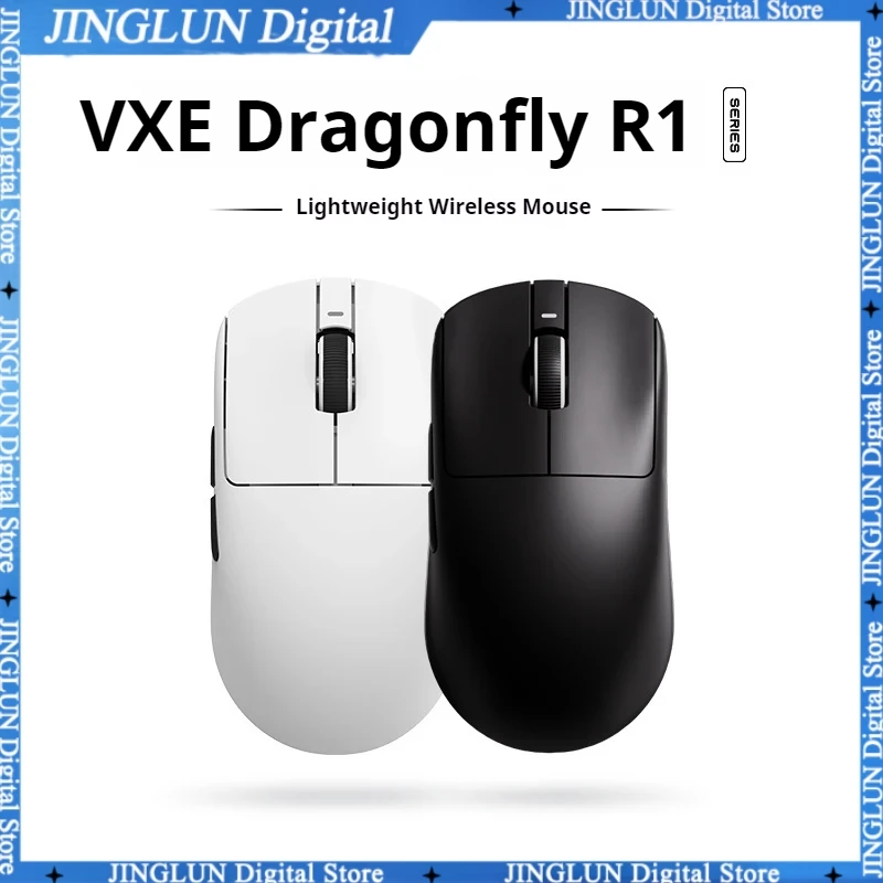 

Игровая мышь Vgn Vxe Dragonfly R1, беспроводная мышь в скандинавском стиле, 52840 дюйма, Paw3395, 2 кГц, Fps, умная скорость, низкая задержка, офисные геймерские компьютерные игры