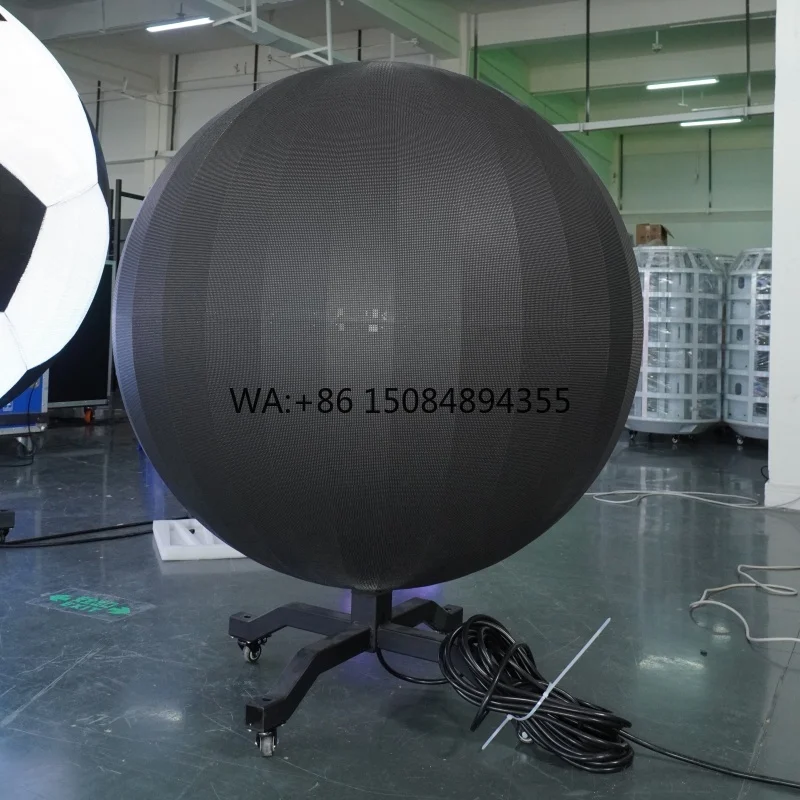 High Resolution Customized Led Sphere Shape Billboard Art Create Wifi/4g/usb/cloud Smart Control Globe Led Display