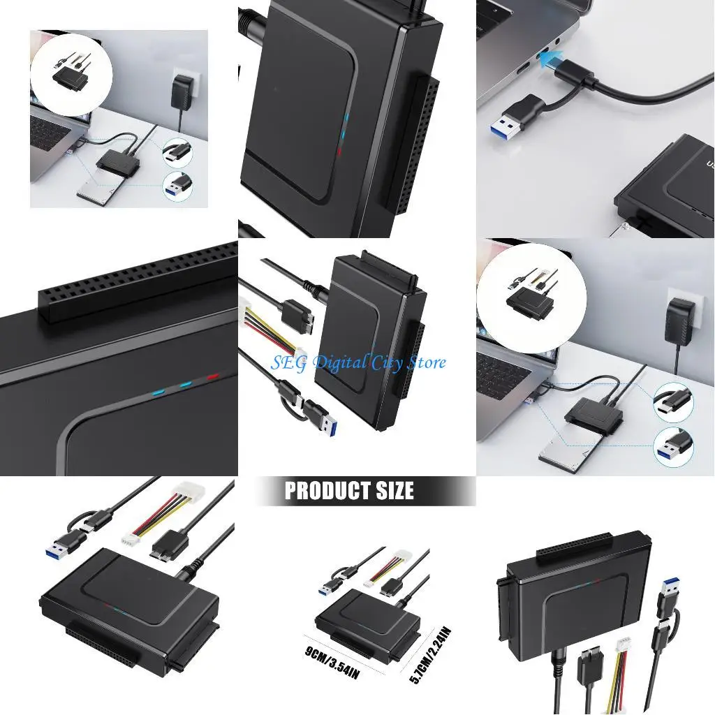 

U75B IDE Converter Adapter For Computer Data Recovery And File Transfer