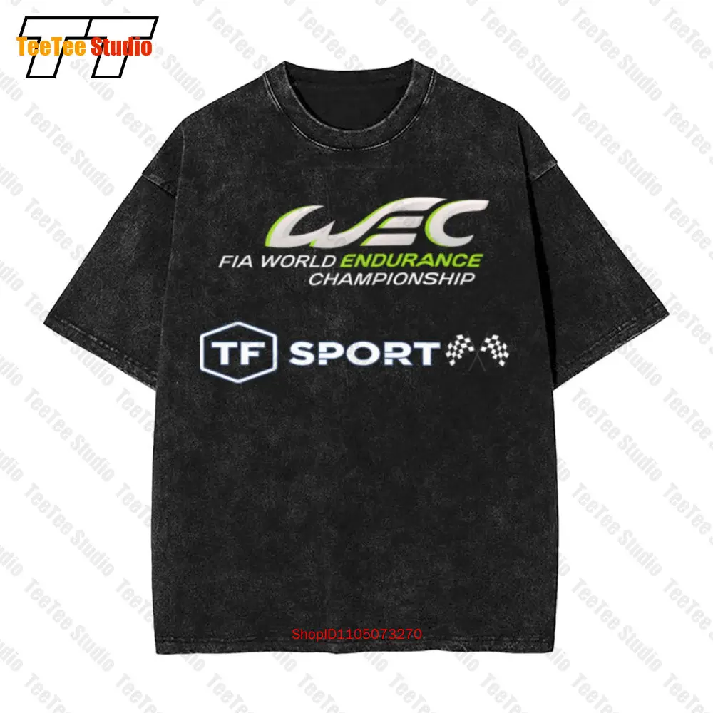 

Tf Sport Wec Fia Season 8. Винтажная футболка большого размера CV76