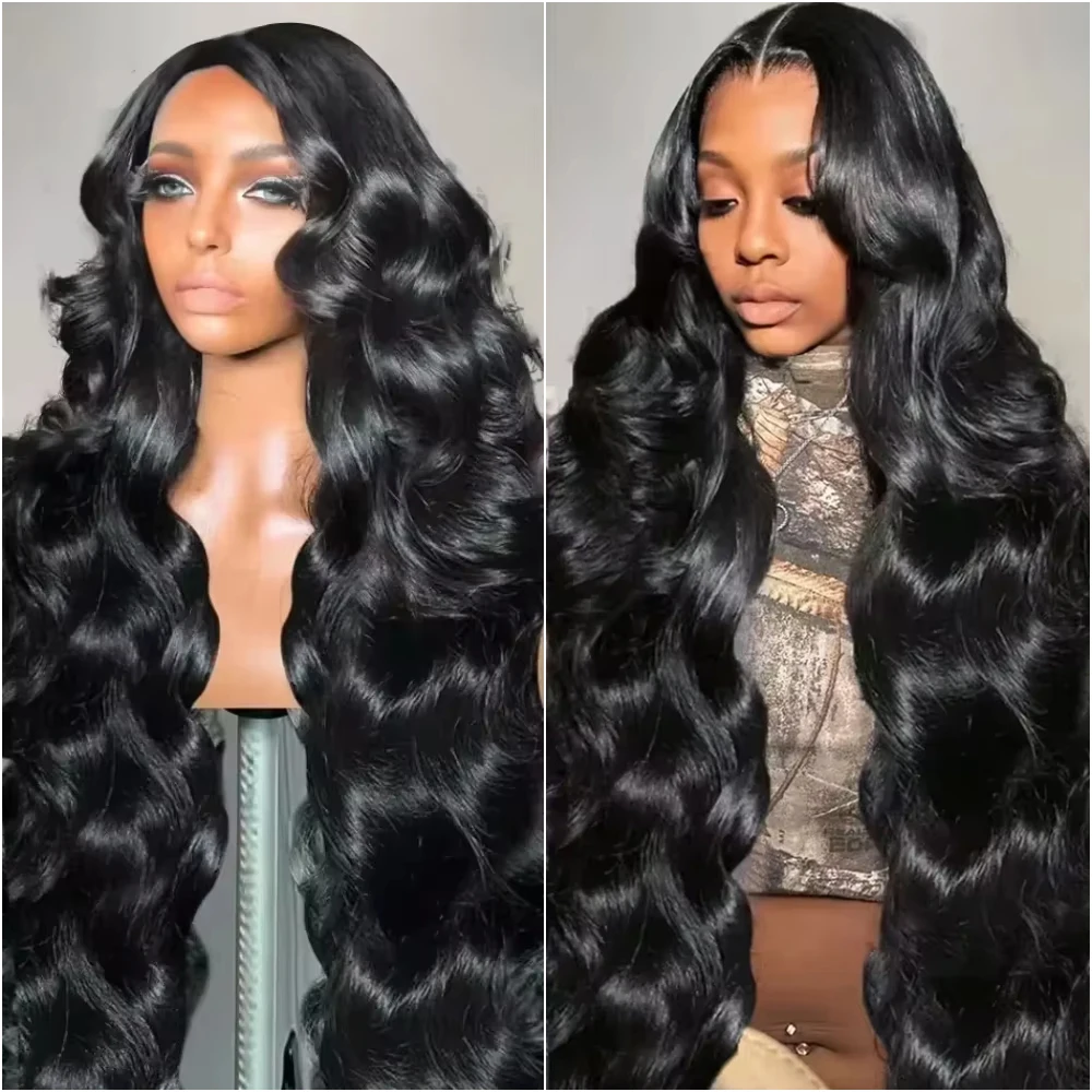 

Парик из натуральных волос с волнистой текстурой, плотность 200%, с HD-основой 13x4/13x6, предварительно выщипанный, для чернокожих женщин, парик с полной HD-основой 360 Full Lace Front