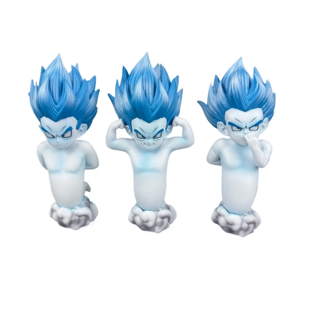 14.5 cm/5.71in Anime Dragon Ball Z Figuur Gotenks Noctilucent Ghost Actiefiguren Pvc Standbeeld Collection Model Speelgoed geschenken - afbeelding 2
