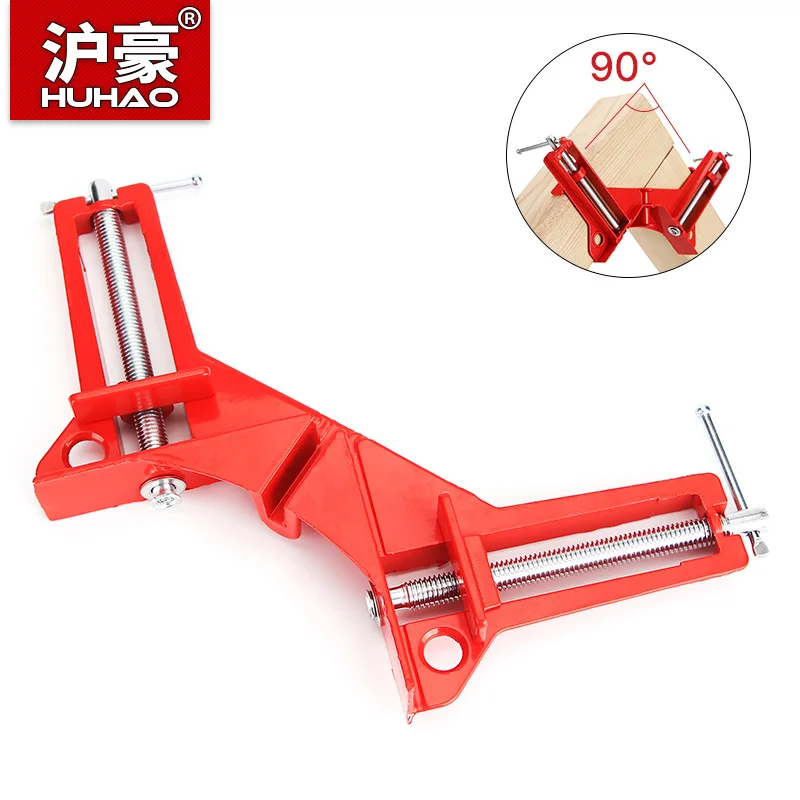 

LIDIAO 90 Degree Angle Clamps Carpentry Frame DIY Glass Clamps Angle Clamps Hand Tools Degree Toggle Clamps for Woodworking