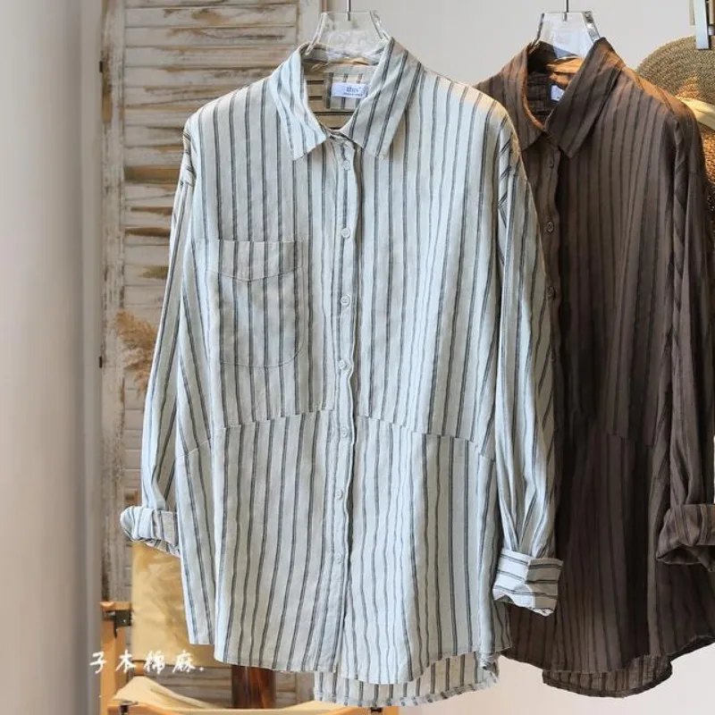 

Рубашки для женщин, большие размеры, женские свободные топы с длинными рукавами для женщин, повседневные женские рубашки на весну и осень