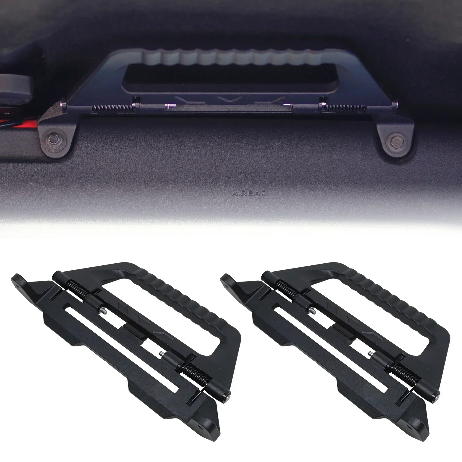 

For 2021-2024 Ford Bronco Front Grab Handles For Safe Front Seat 2/4 Door Soft & Hard Top Bronco Multi-functional handles