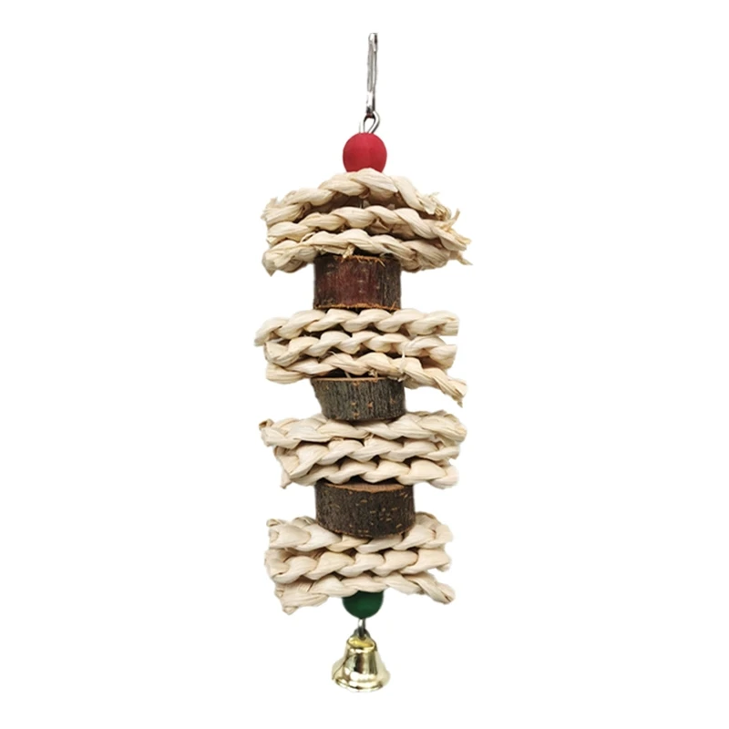 F92B PARROT Toy Beads madera Husillos maíz Toyes para mini guacamaya para loro