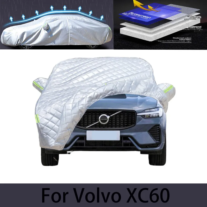 

For VOLVO XC60 Hail prevention cover auto rain protection, scratch protection, paint peeling protection, car clothing