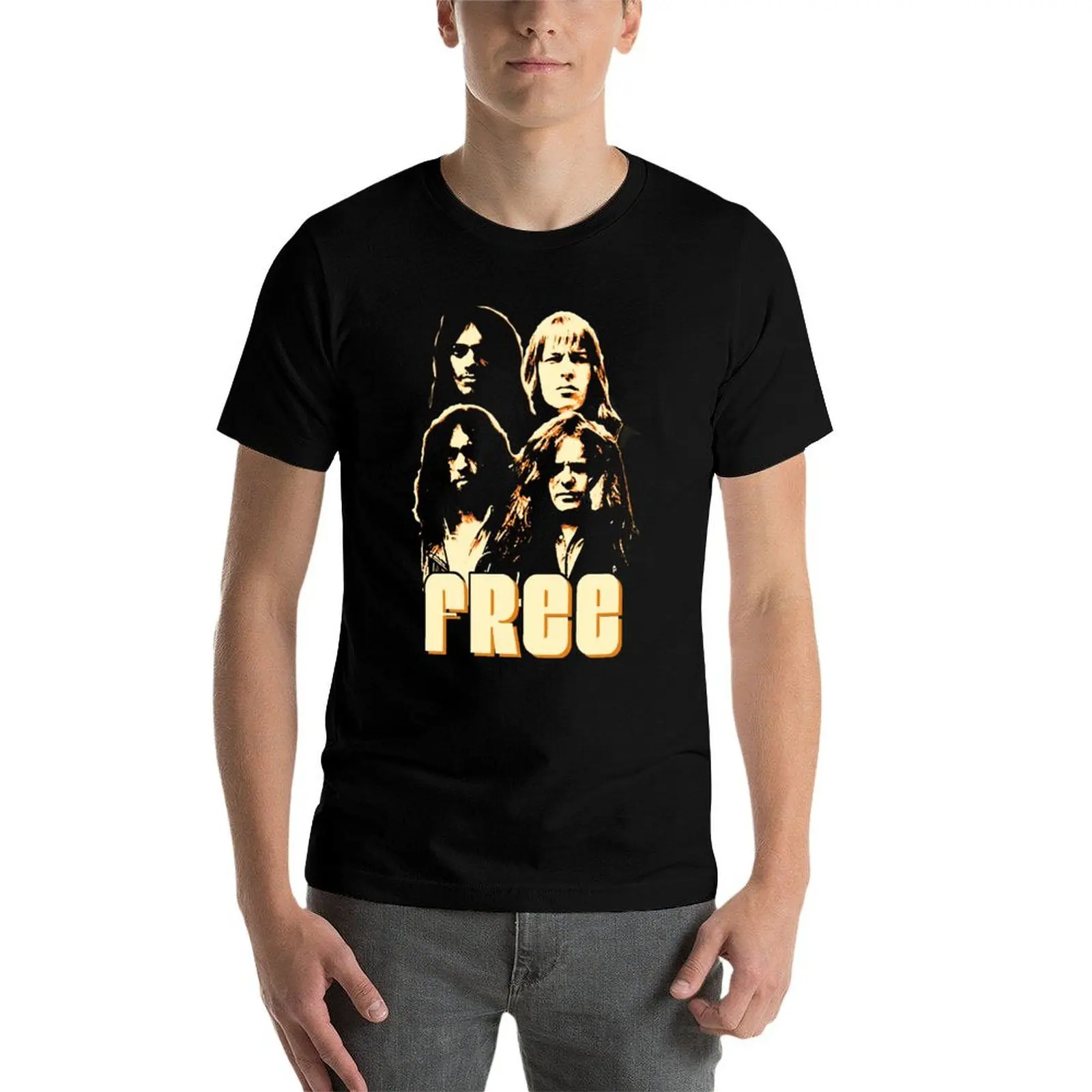 Free The Band Again T-Shirt Minimalist Graphic Tee Shirt