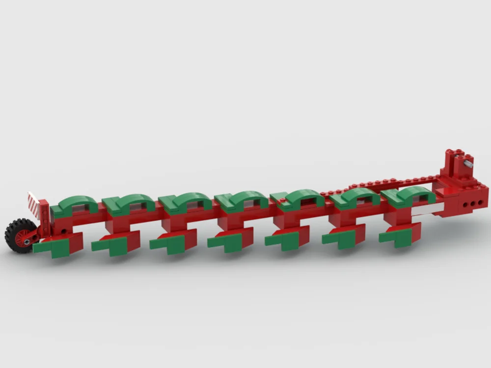 1001 قطعة MOC الناقل Fiatagri 180-90 DT توربو التكنولوجيا نموذج اللبنات التراص الطوب ألعاب إبداعية طفل هدية لتقوم بها بنفسك