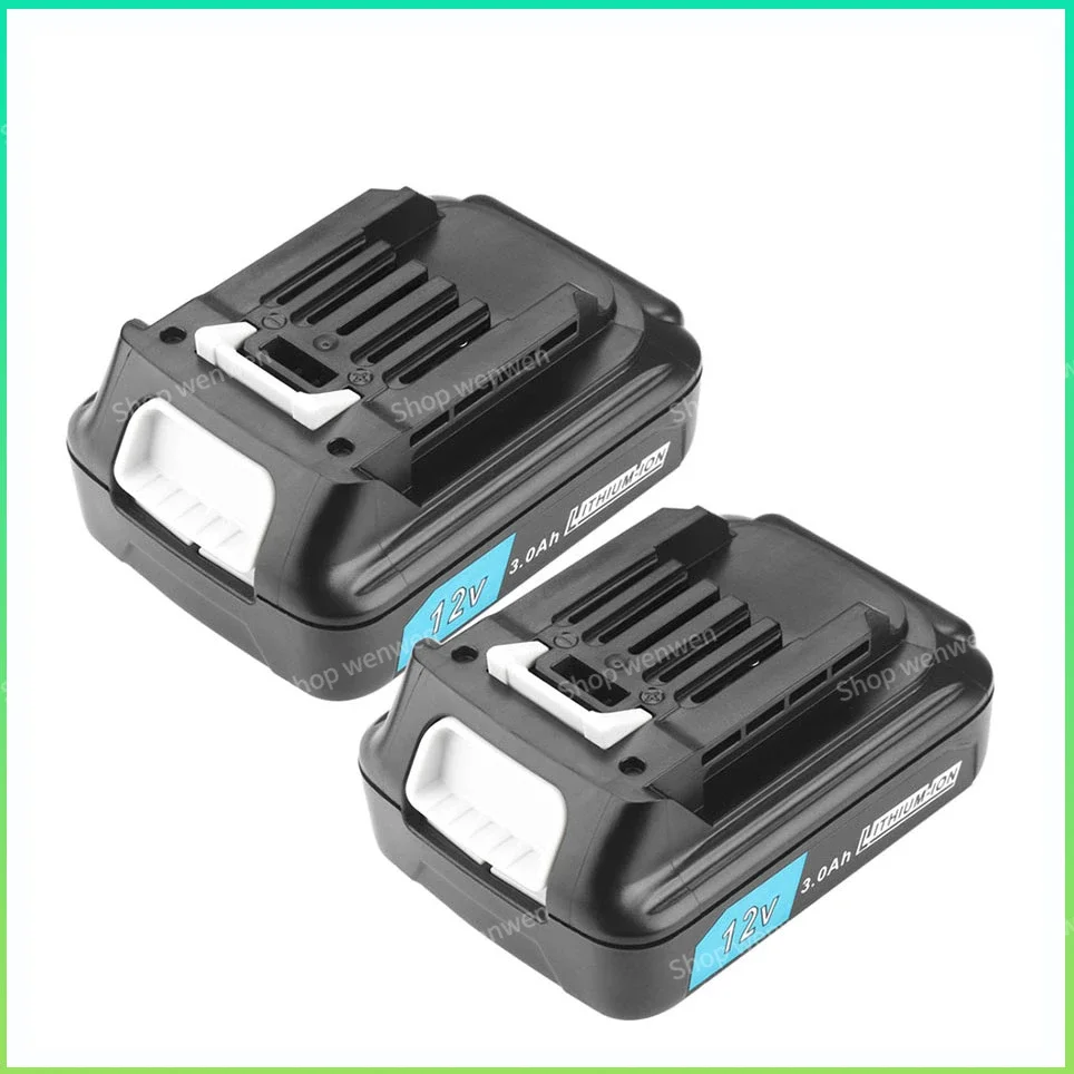 Makita 12v Lithium Ion Battery 197390-1 BL1015 1973901 BL1021B BL1041B BL1015B BL1020B BL1040B 3000mAh Li-ion Battery