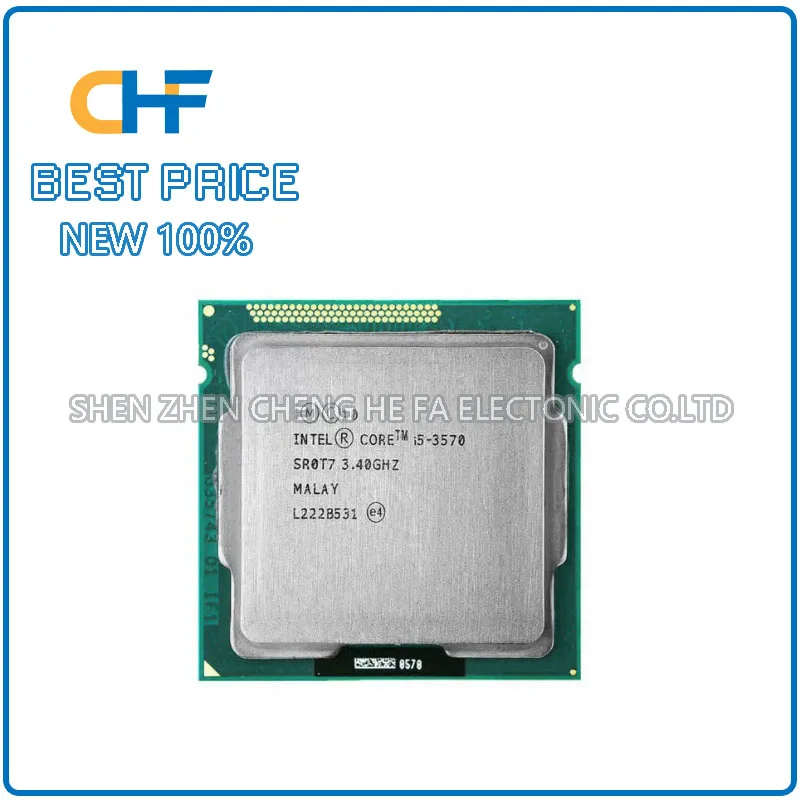 

I5 3570 4 Core 4 Thread 3.4GHz 77W 6MB LGA1155 interface CPU processor I5-3570