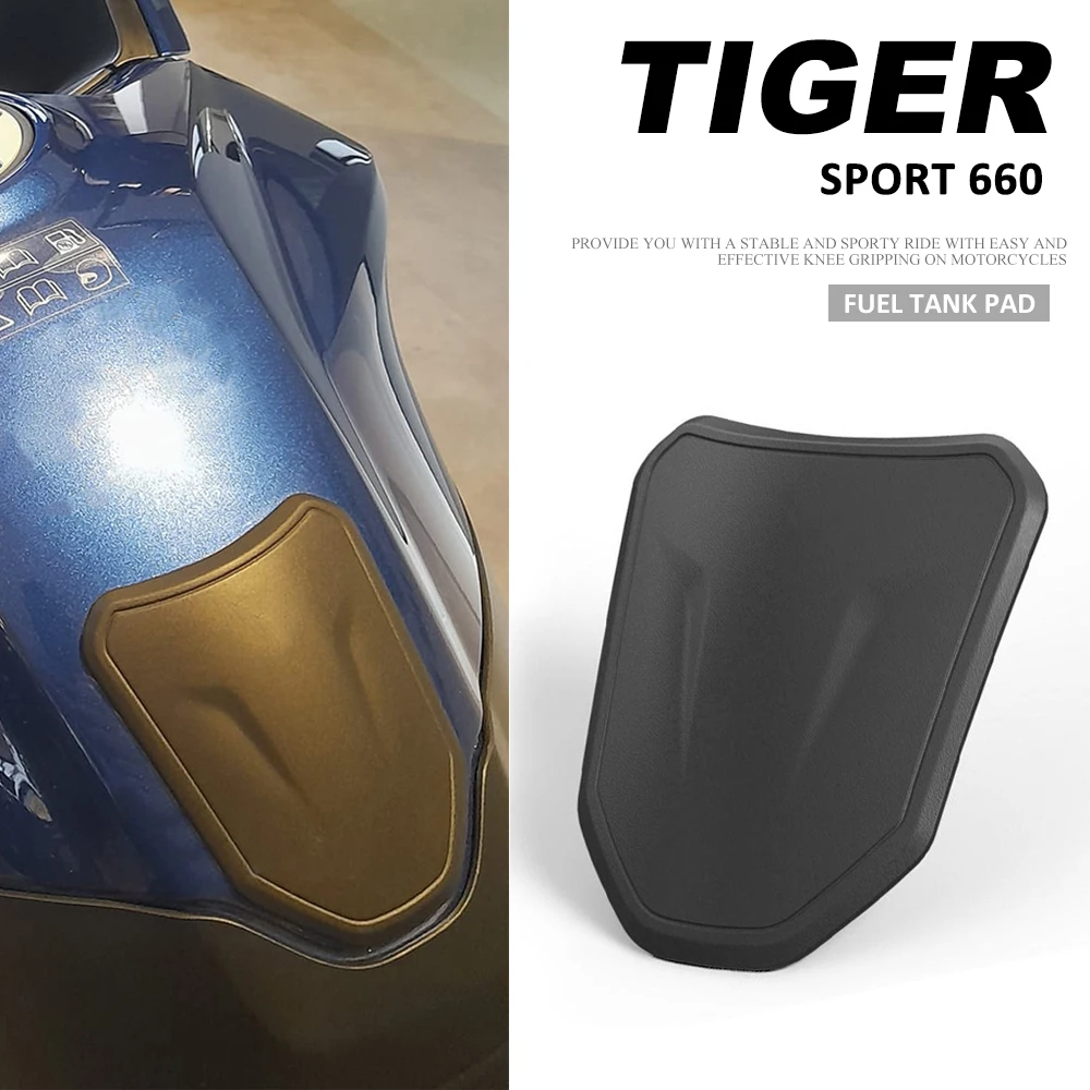 Motorcycle Tankpad Anti-slip Tank Pad Protection Stickers Middle Fit For Tiger Sport 660 TIGER SPORT 660 2021 2022 2023