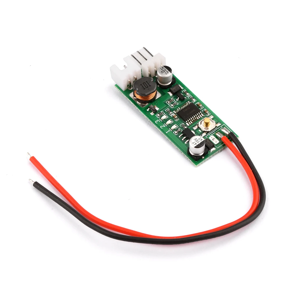 Single-channel DC12V 2-3-wire fan temperature control speed control module temperature control speed governor 3P with probe line