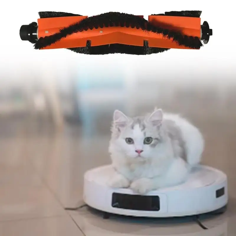 J6PE 교체 메인 브러시 효율적인 롤링 브러시 세트 진공 청소기를위한 플라스틱 텍스처 청소 효율 향상