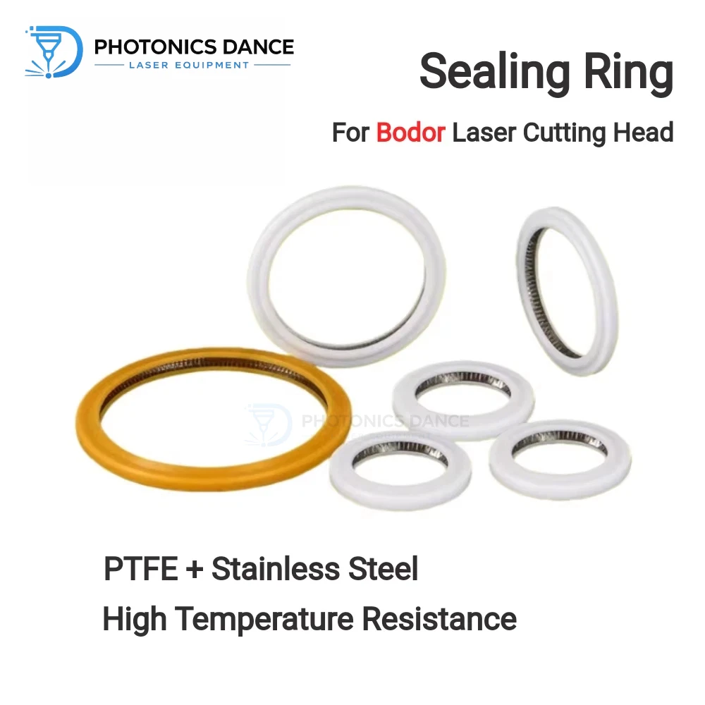 Bodor Laser Sealing Ring Laser Cutting Head Spring Seals PTFE O-Ring For BODOR 1064nm Laser Cutting Machine