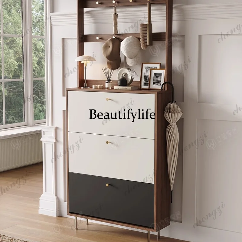 Disinfecting Designer Shoe Cabinet Mobile Living Room Dining Makeup Organizer Shoe Cabinet Cleaner