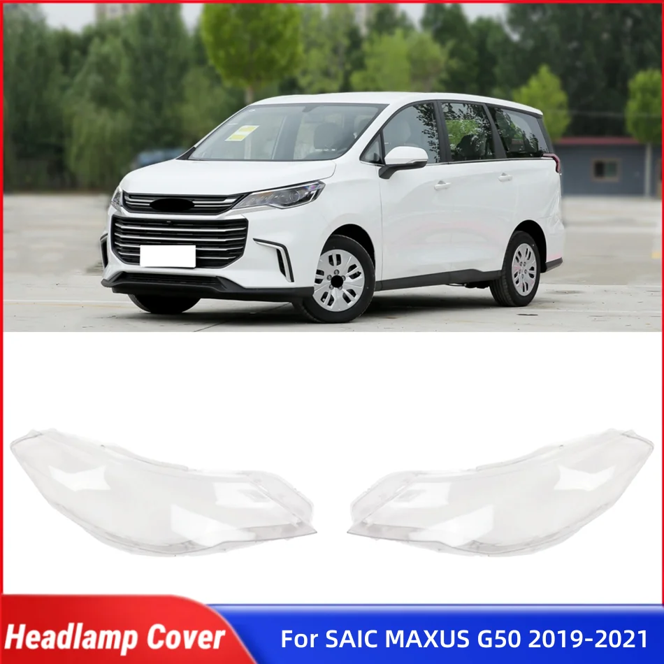 

For SAIC MAXUS G50 2019 2020 2021 Car Gadgets Lampshade Cover Headlight Cap Car Front Headlight Lens Cover Lights Shell