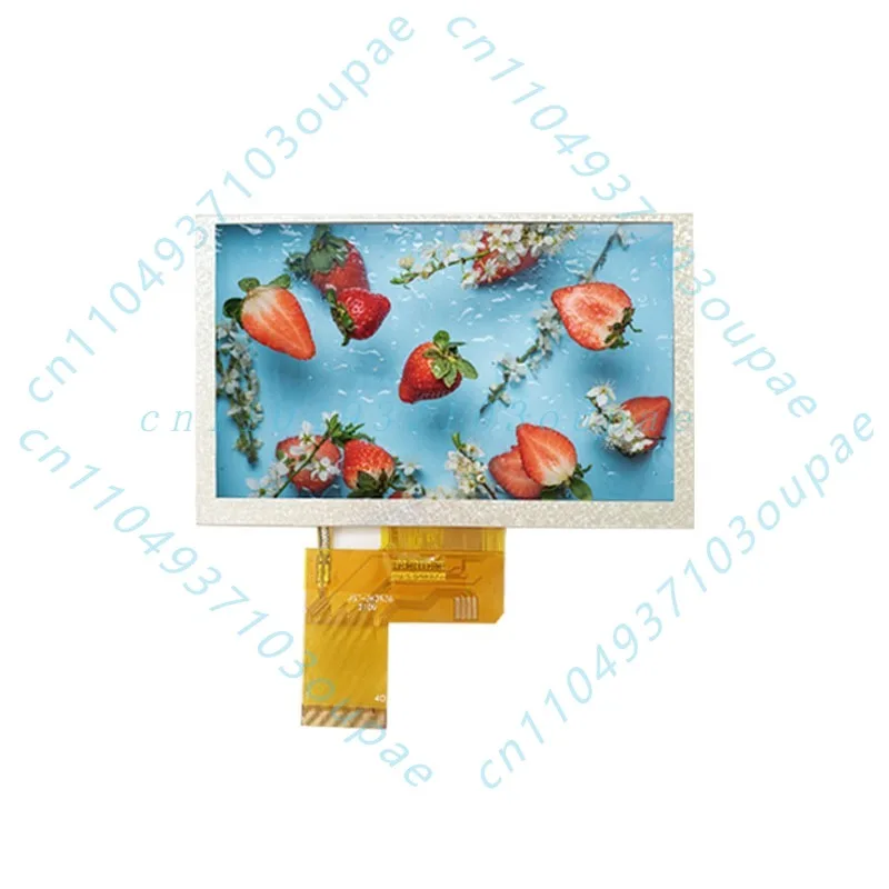 5.0 inch TFTips LCD screen 800 * 400RGB interface industrial control display LCD module horizontal screen