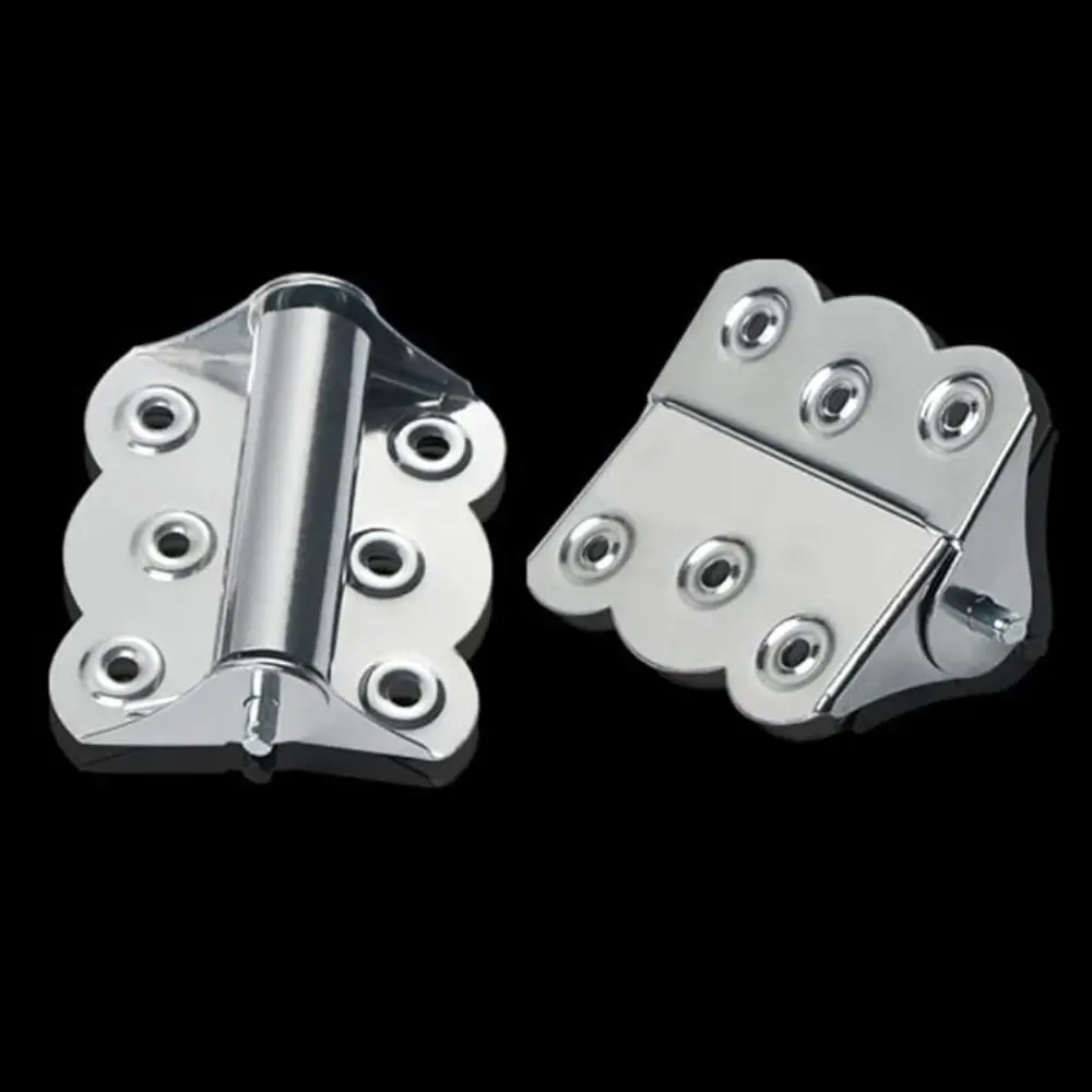 

Дверные петли для экрана из нержавеющей стали, металлические пружинные петли, серебристые