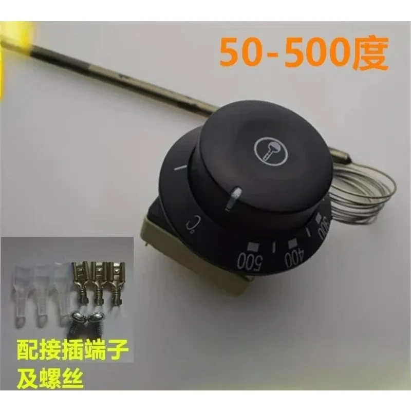 50-500 Degrees Temperature Controller Mechanical Thermostat Replaces EGO Electric Pizza Oven Temperature Control Switch