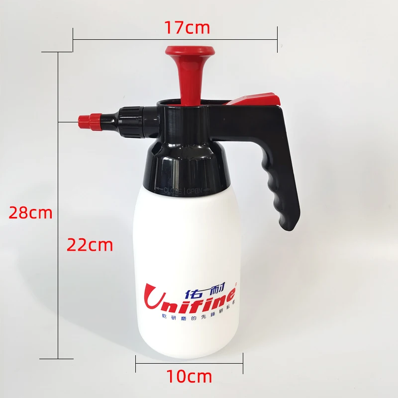 Younai Degreaser Watering Can Car Paint Thinner Solvent-Resistant High-Pressure Anti-Corrosion 1L Clean Degreasing Watering Can