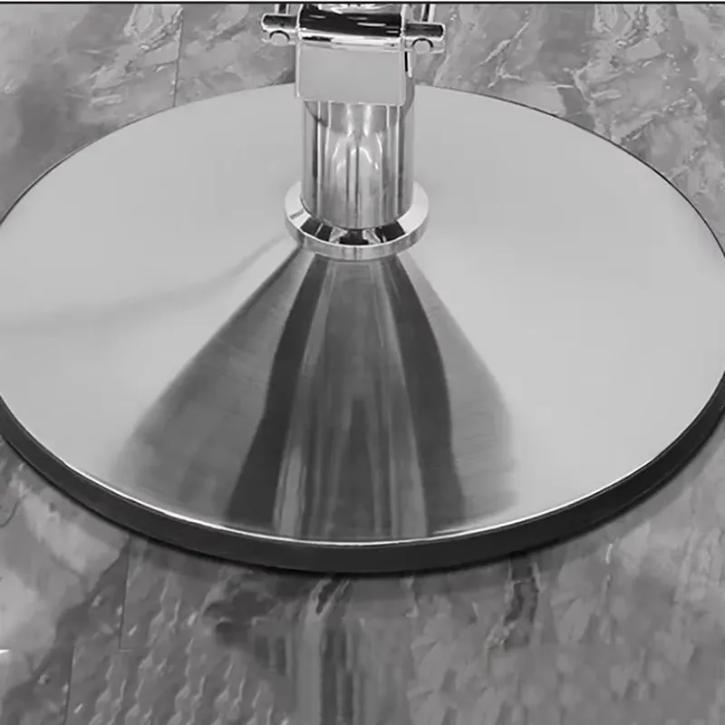 كرسي حلاق مريح عالي التحمل، واقي داخلي للتجميل، كرسي فولاذي، مصفف شعر قابل للتعديل، أثاث صالون سيلا باربيريا #6