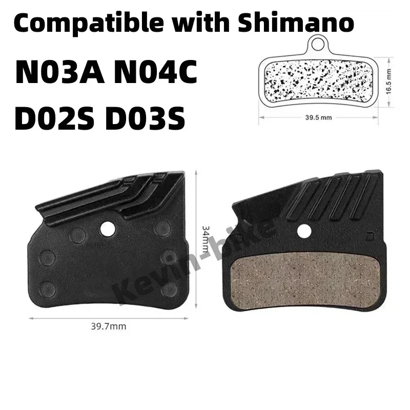 MTB Bicycle 4-Piston Metal Ceramic Brake Pads N03A N04C D02S D03S for Shimano SLX XT XTR Series BR-M7120 M8120 M9120 Brake Model