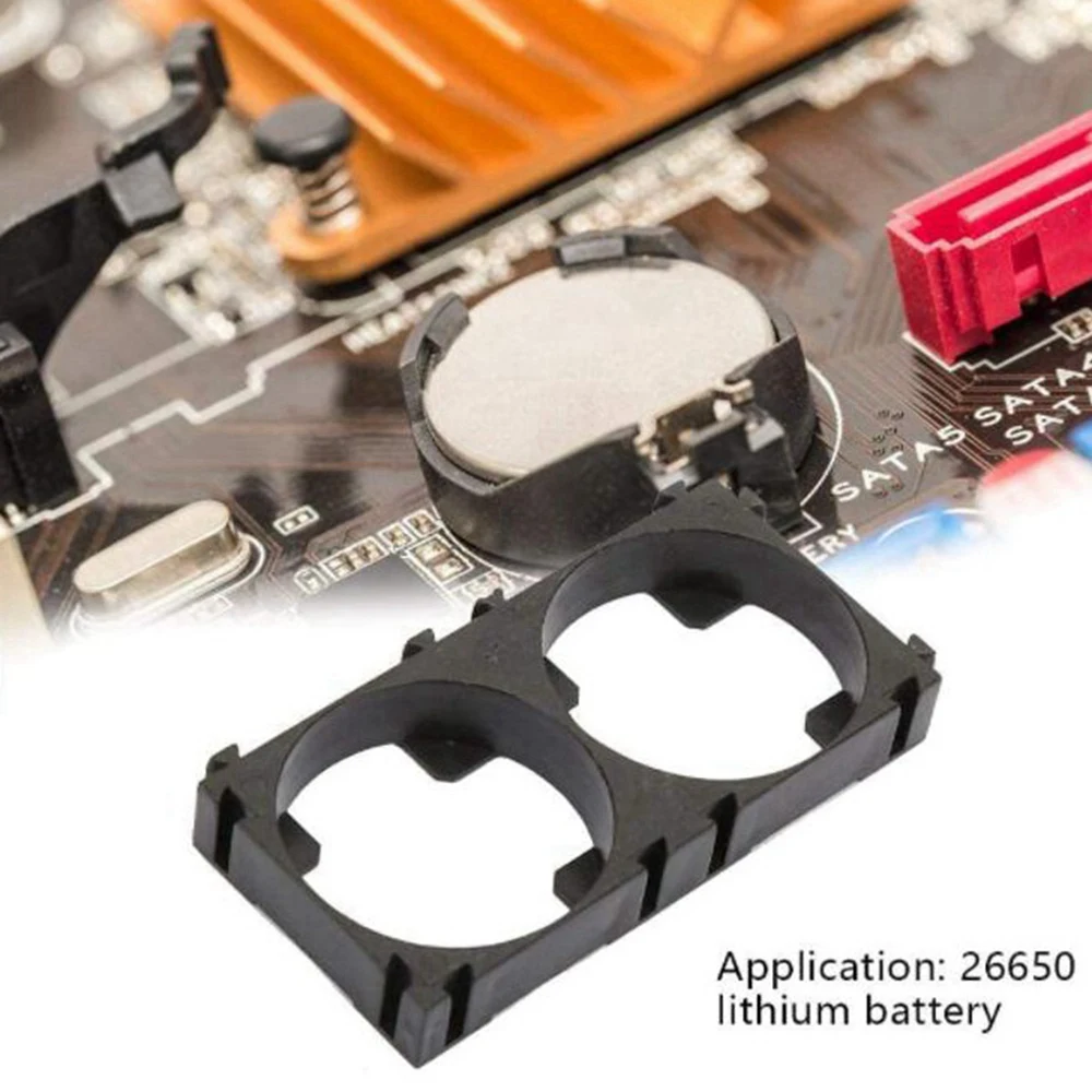 50pcs 26650 Lithium Cell Spacer Doppel batterie halterung Batterie pack halterung für DIY feste Batterie