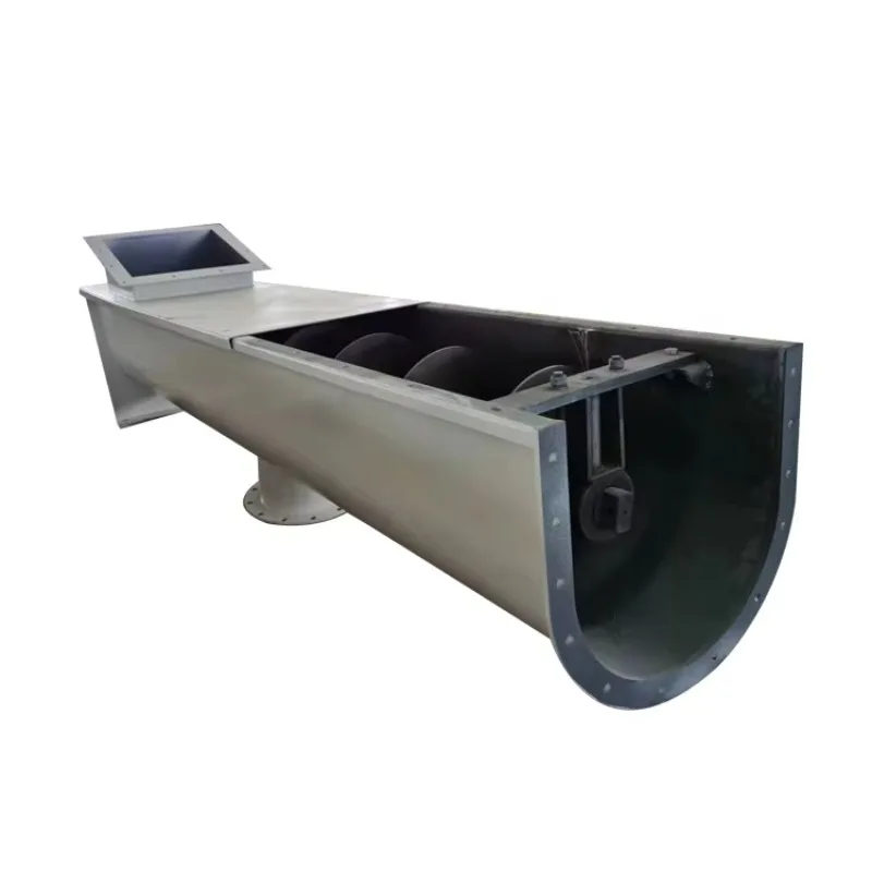 

【Best-selling】U-Trough Screw Conveyor For Grain/Cement/Sludge/Bulk Material Industrial Conveying