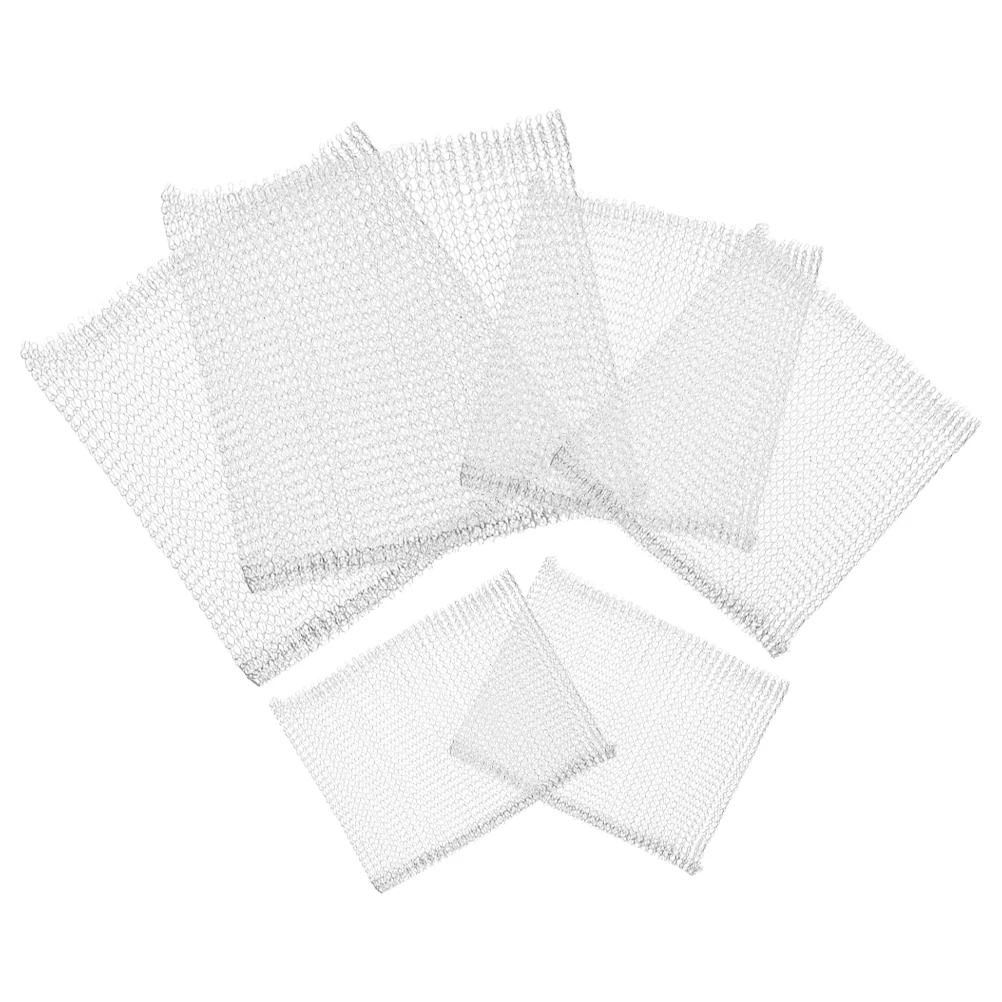 

6Pcs Stainless Steel Mesh Bags for Plant Roots Protection - Anti-Pest Rodent Root Protectors Gardening Accessories Flower