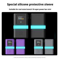Protective Case For Cuktech Power Bank Mini 10 Super Energy Rod Silicone Portable Anti-fall Luminous Protective Shell Cover