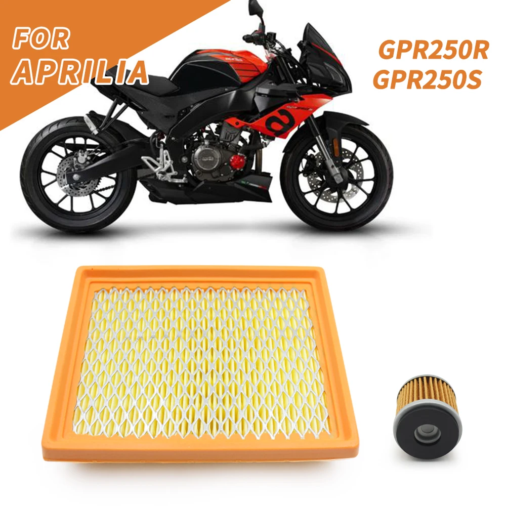 

For Aprilia GPR250R APR250 R Accessories Air Filter Intake Cleaner Air Element Cleaner Engine Protector