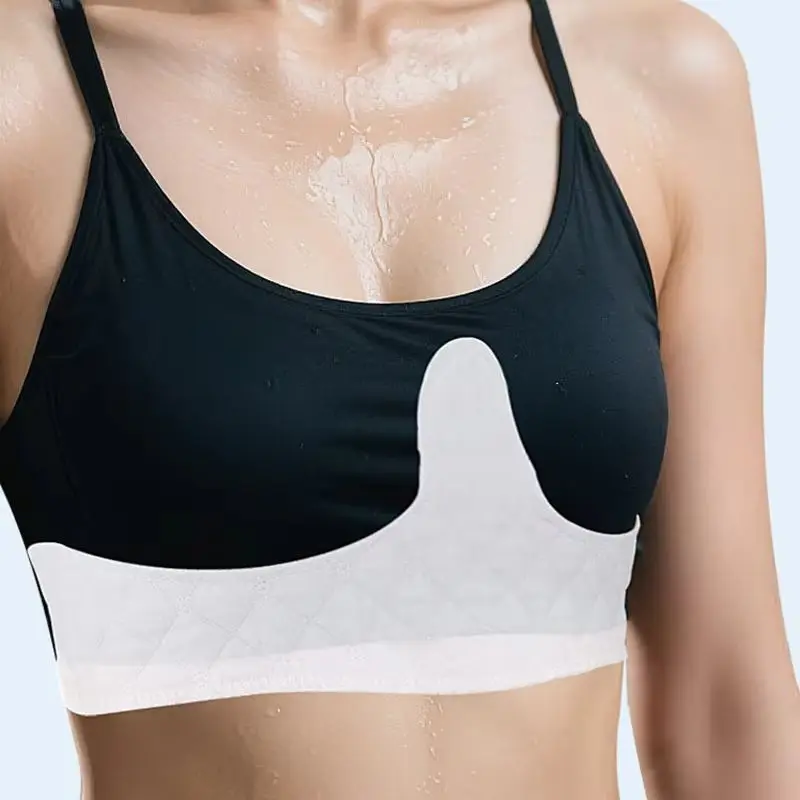 

Large Adhesive Sweat Absorbing Pad Washable Reusable Sweat Absorbing Pad For Sports Underwear Sweat Absorbing Cotton Pad