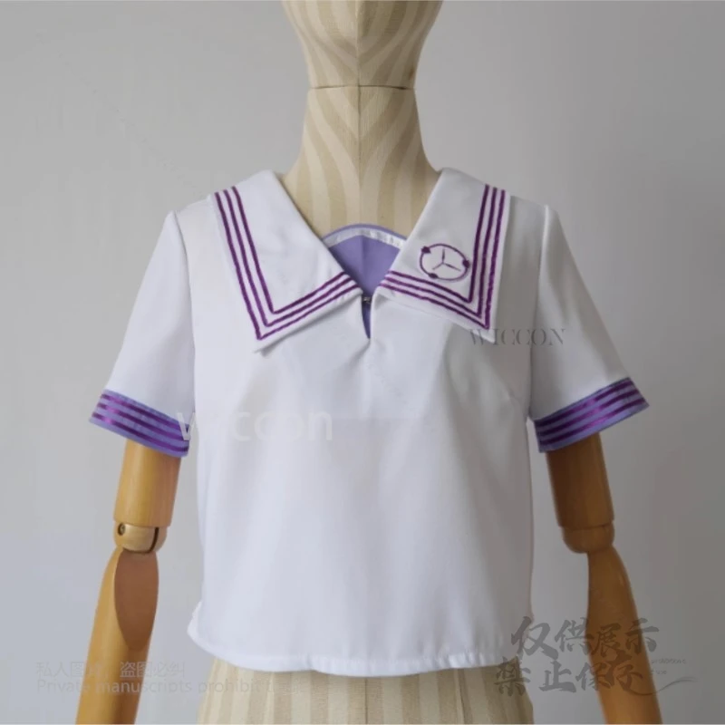 أطفال عائلة شيونجي سيها أوكا بانري شيونجي مينامي كوتونو فستان مُصمم حسب الطلب أنيمي زي مدرسي أنثى مخصصة