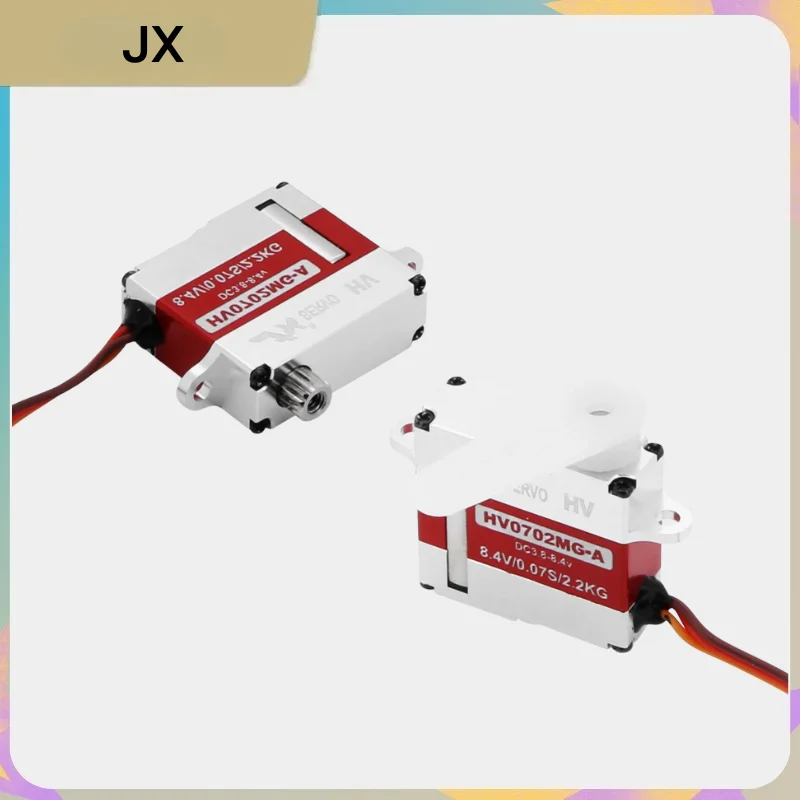 

JX PDI-HV0702MG-A 2,2 кг, 7 мм, тонкий металлический сервопривод с цифровым крылом, двигатель без сердечника для моделей вертолетов с фиксированным крылом FPV-дронов