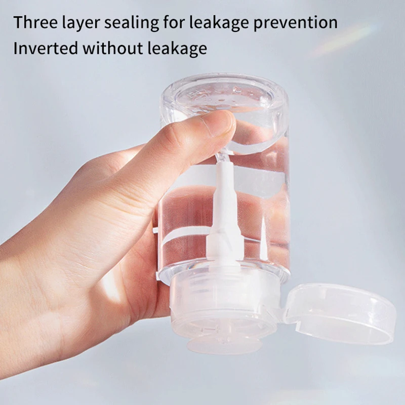 120/150/200/300ml Empty Pump Dispenser Liquid UV Gel Polish Nail Art Polish Clean Bottle Polish Cleanser Remover Bottle